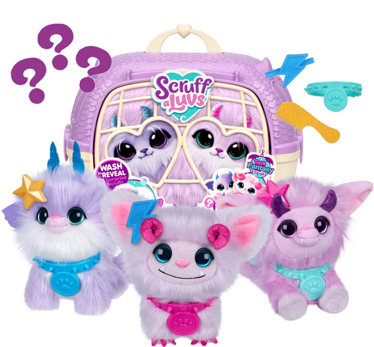Spectron scruff en luvs twin fantasy scruffs plysch