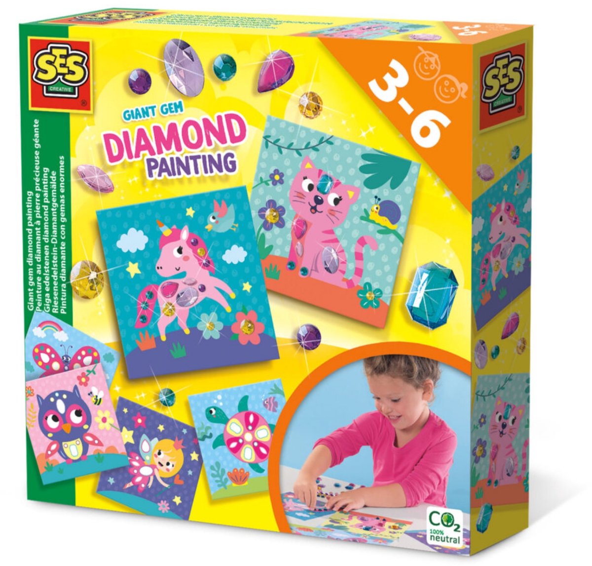 Ses creative ses giga gemstones diamond painting