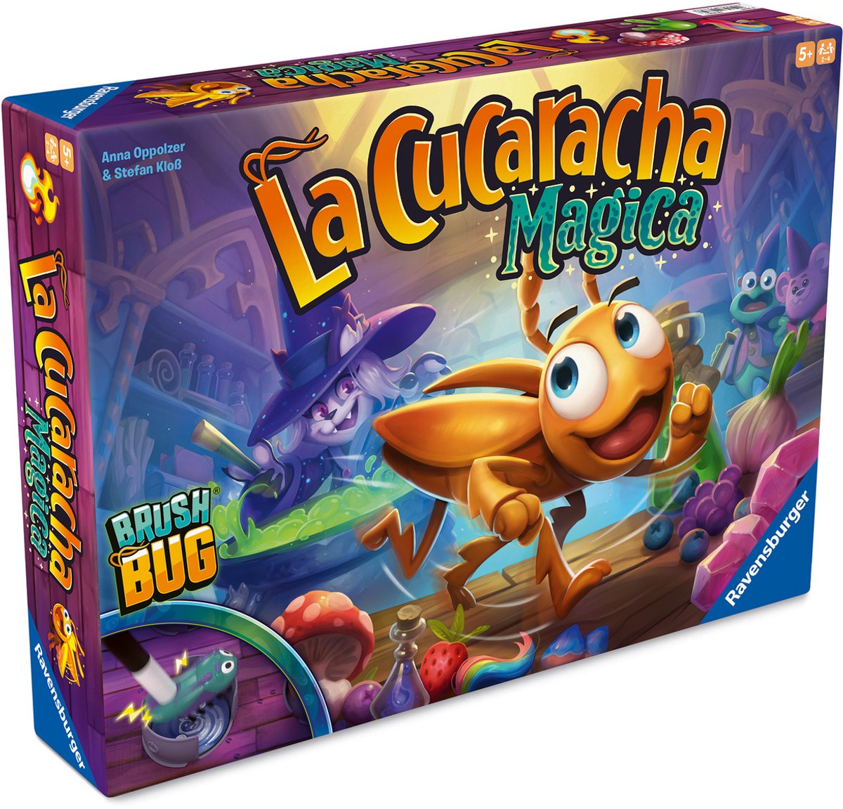 Ravensburger-peli la cucaracha magica lastenleikkiä