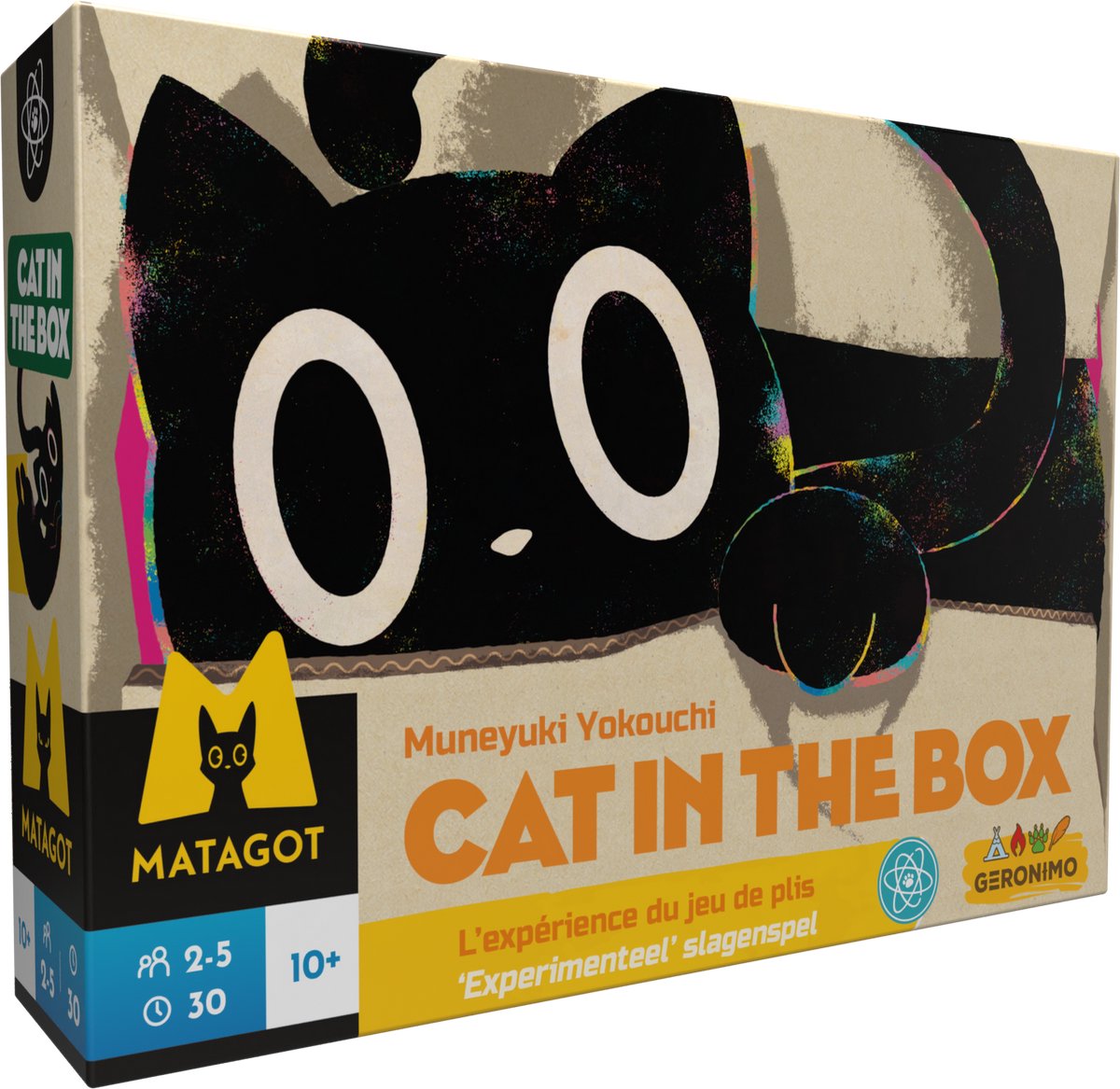 Game cat in the box