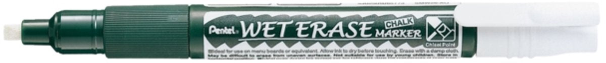 Quantore flomasteris pentel smw26 kreidos žymeklis baltas 2-4mm