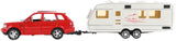 Metalworld pull-back car with caravan - 1:48