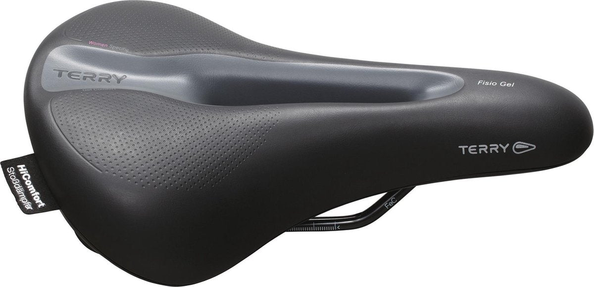 Terry sedlo fisio flex max gel dame črne