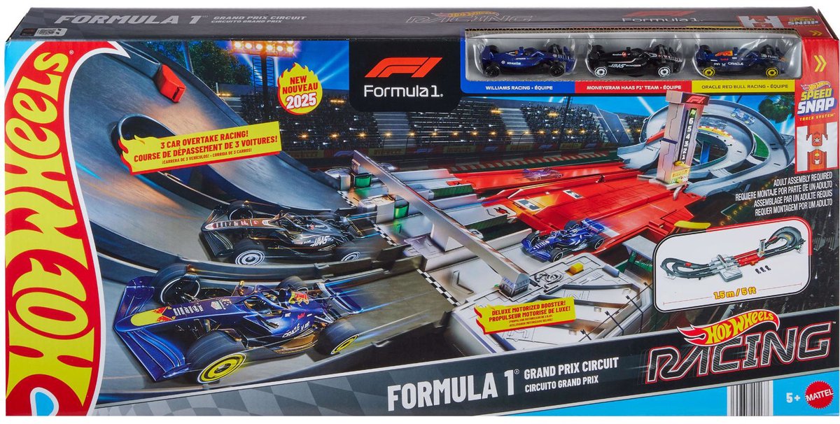 Circuit du Grand Prix de Formule 1 de course Hot Wheels
