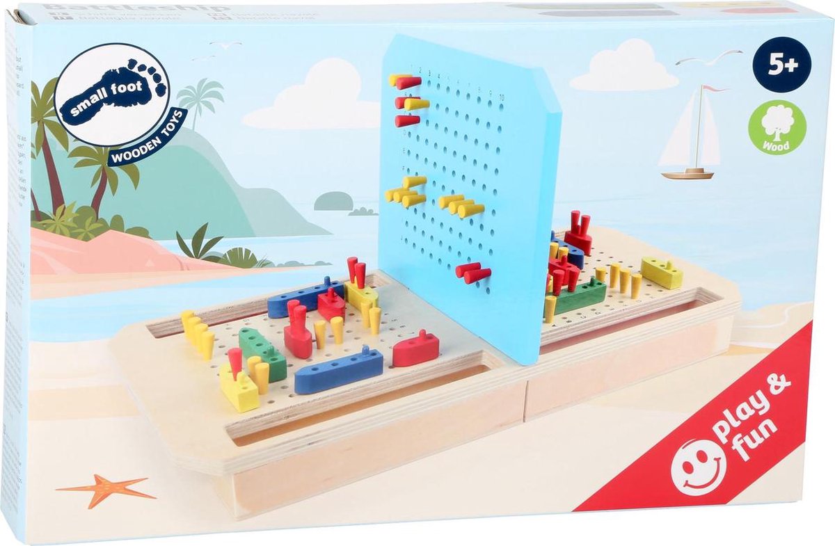 Small foot - acorazado de madera para juegos mentales