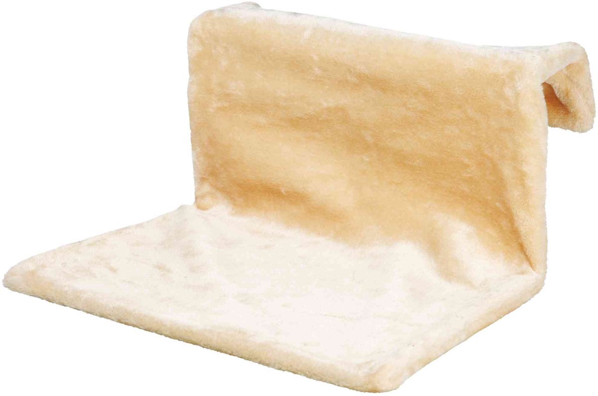 Trixie radiatorhengekøye i plysj beige