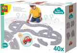 Circuit routier en feutre Rc ses, 40pcs.