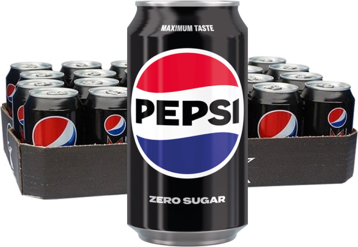 Pepsi cola zero sockerburk (24x33cl)