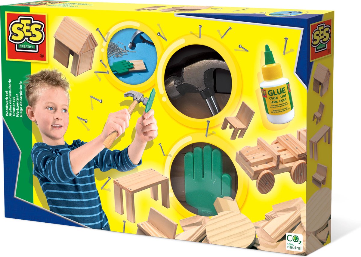 His creative timber set