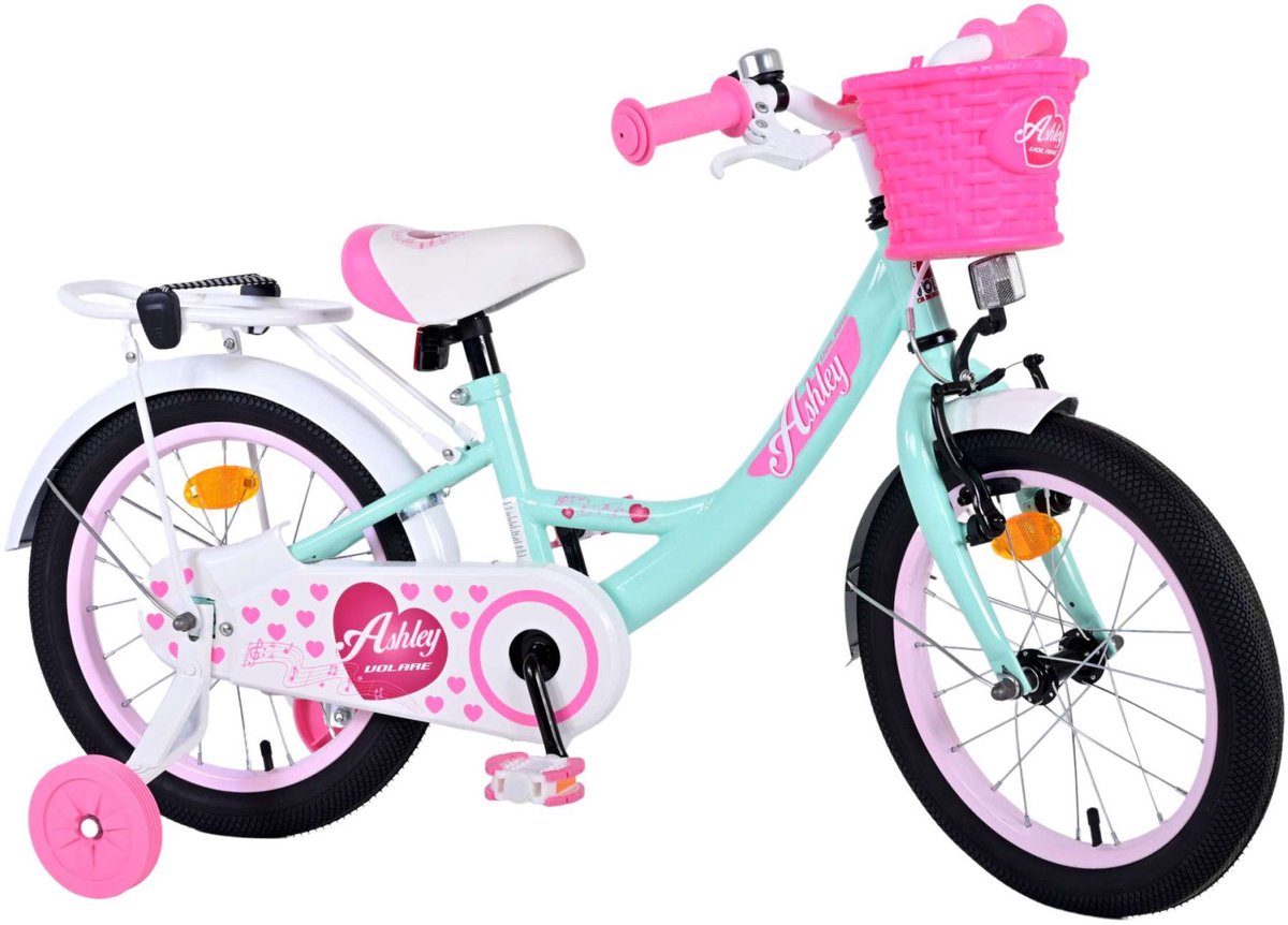 Volare Ashley Children's Bicycle Girls 16 inch Green