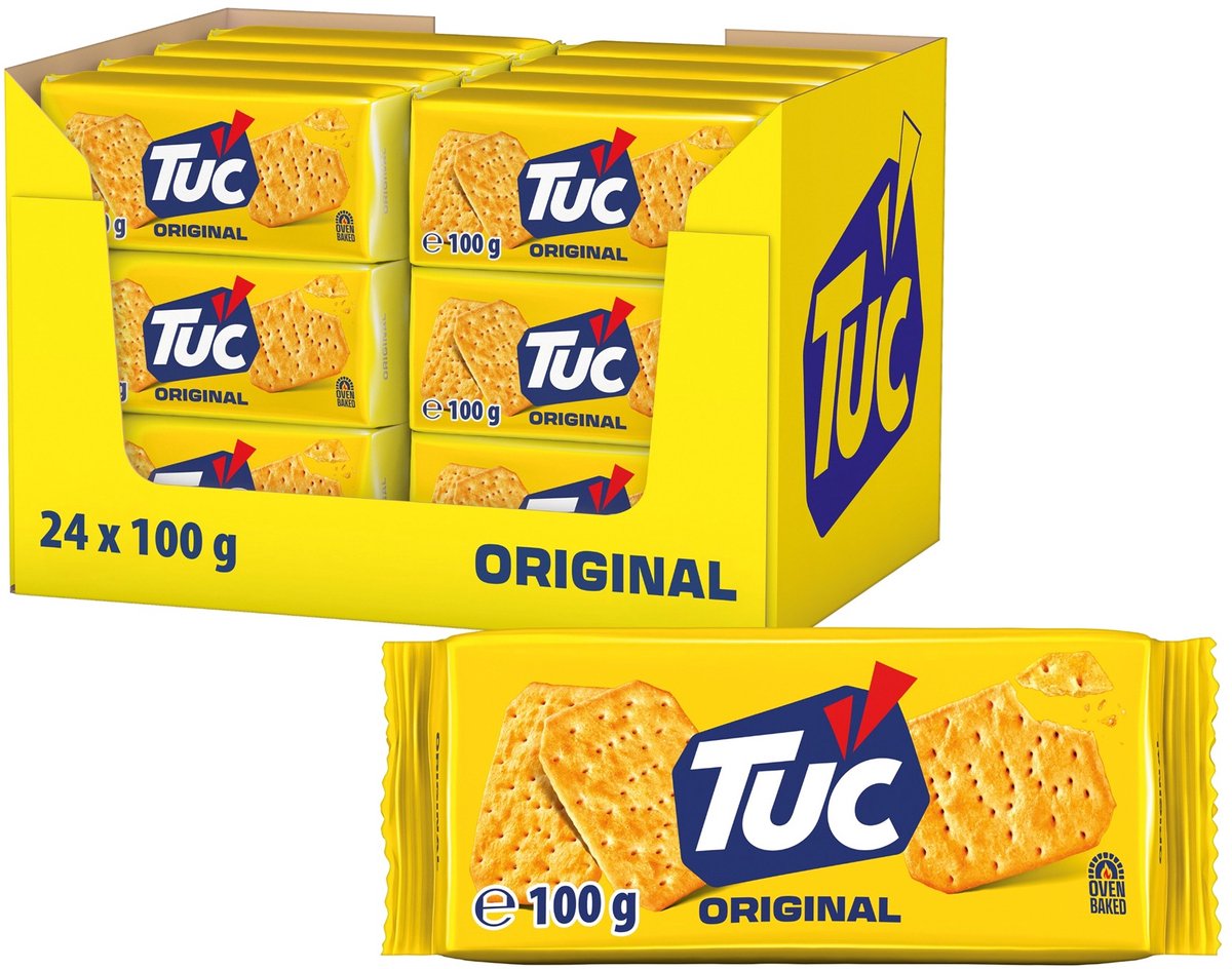 Bolachas Lu tuc naturais (24x 100gr)