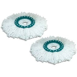 Vaihtopää leifheit-moppi clean twist valkoinen