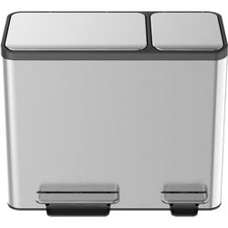 Eko pedal bin 31718276 stainless steel (stainless steel) silver