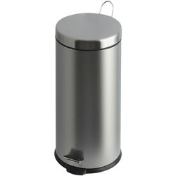 EKO PEDAL BIN 30L Mat clásica acero inoxidable