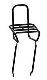 Front Carrier Steco glat schwaarz 25cm