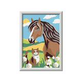 Ravensburger creart paard en poesje