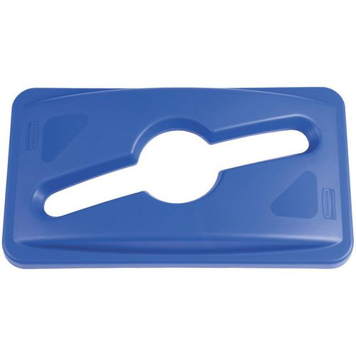 Rubbermaid lid 76211542 polypropylene blue