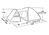Łatwy namiot z Eclipse Camp 300