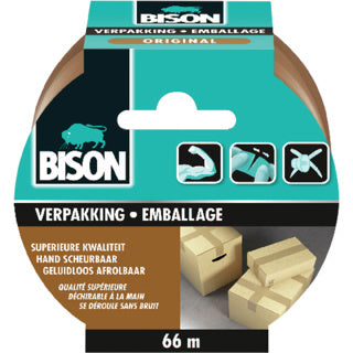 Bison Packaging Tape Original Roll 66 m x 50 mm