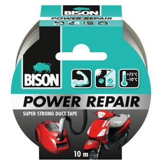 Bison Power Repair Gray Roll 10 M