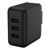 USB travel charger 15w with interchangeable ac plugs | 2 pcs