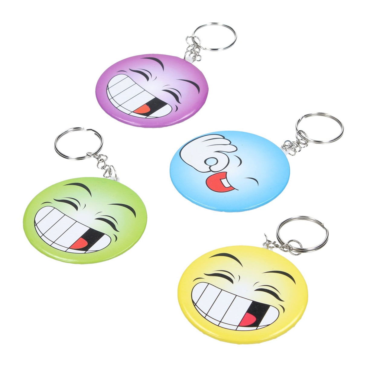Duckiez key ring with mirror smile