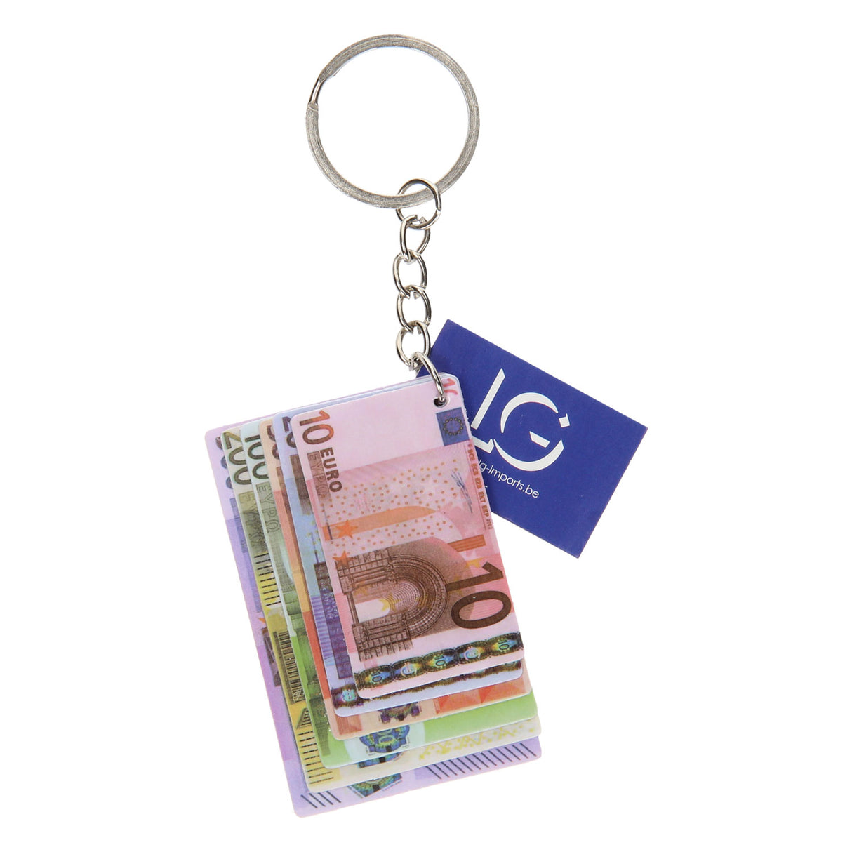 Key ring - Euro notes