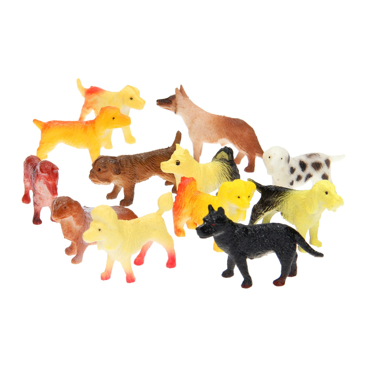 Spil figurer hunde, 12 ..