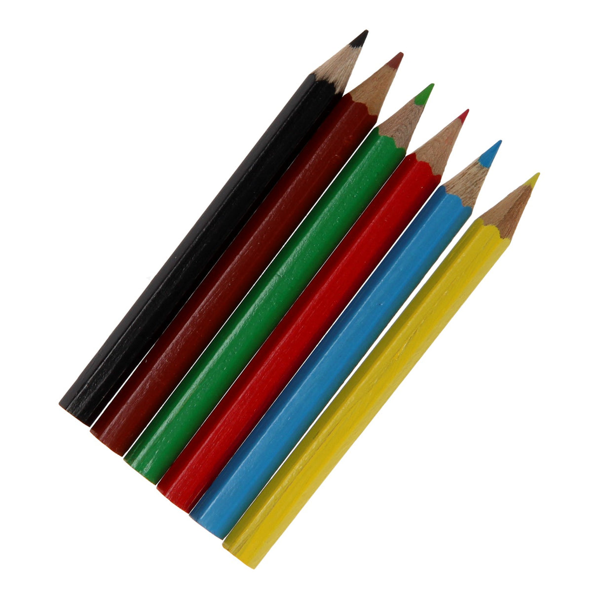 Duckiez colored pencils pirate, 6 pcs.