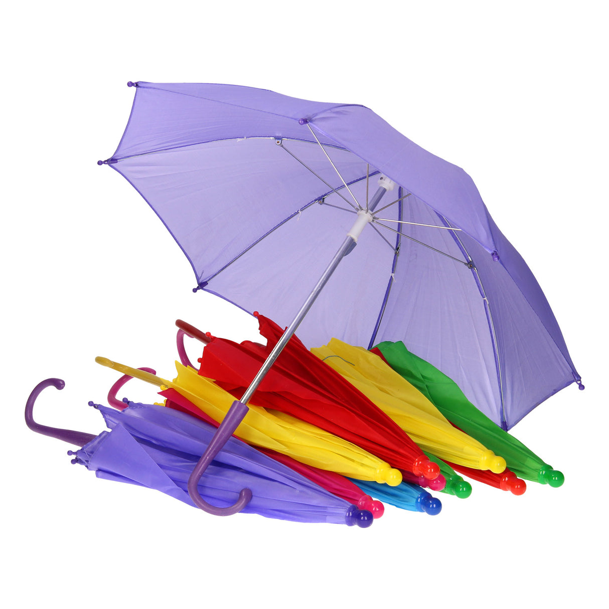 Lg Importer Kinderpaparaplue, Set vun 12, Ø 50 cm