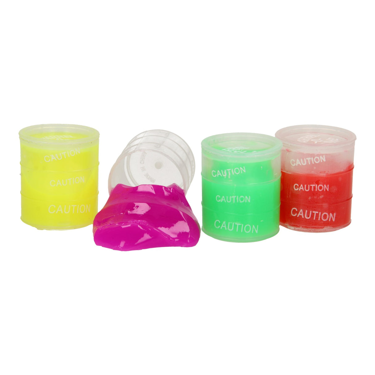 Barril de óleo colorido Duckiez com limo