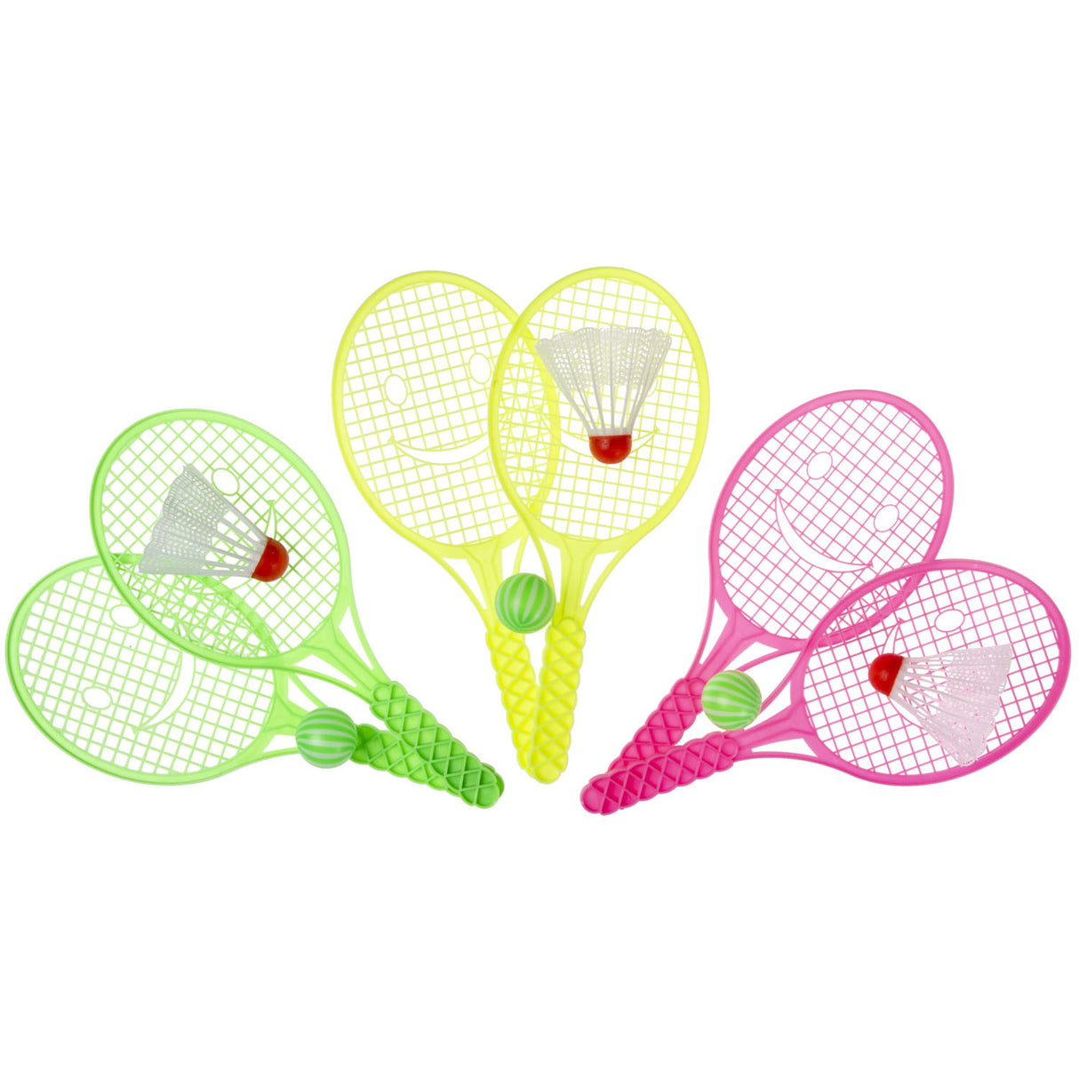 LG-importerer tennissæt med bold og shuttle
