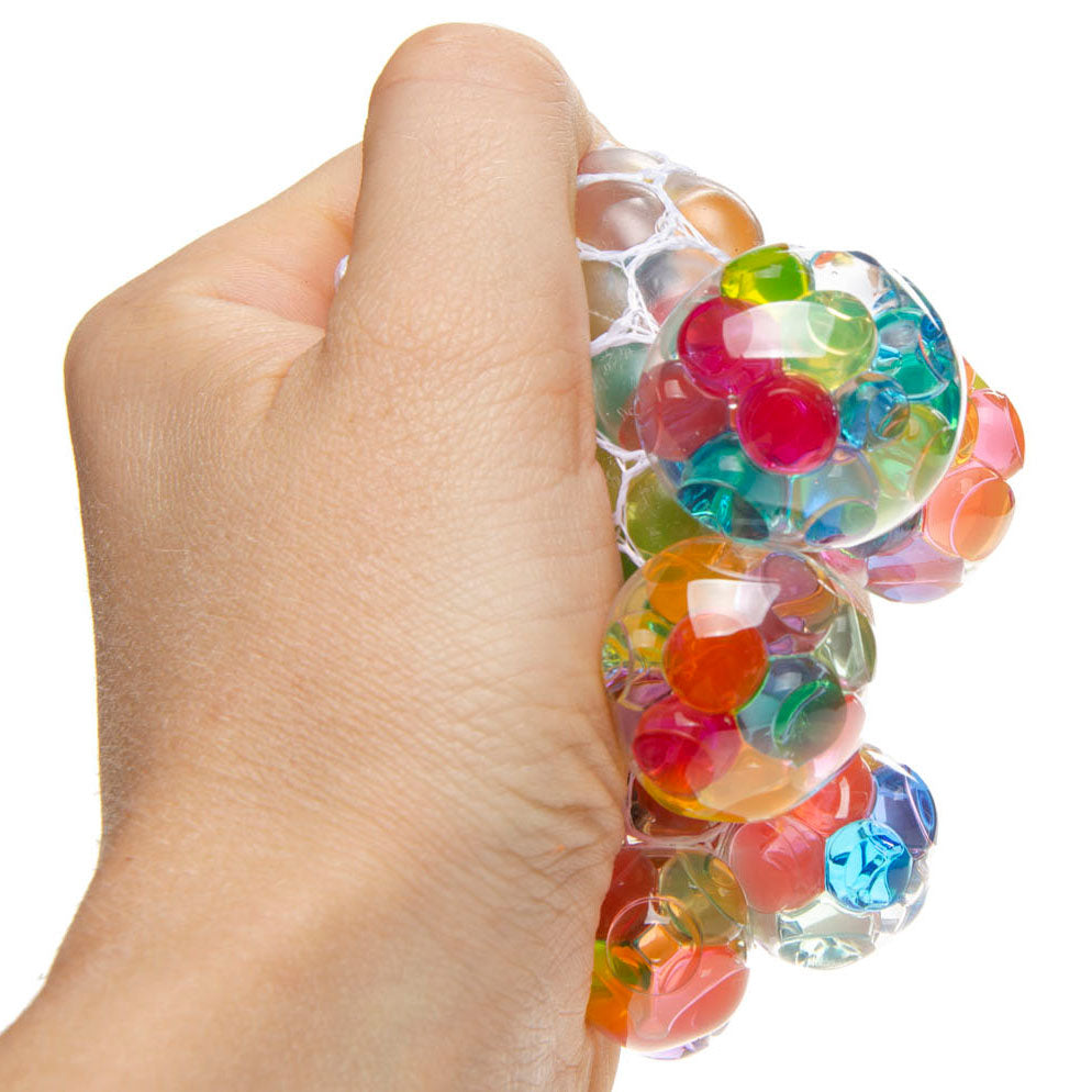 Duckiez squeeze bubble ball with water beads