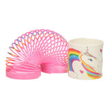 Пружинен еднорог за стълбище Duckiez