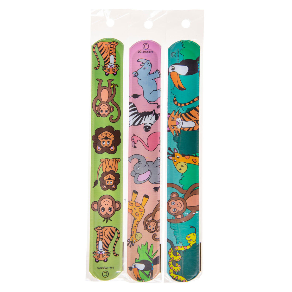 LG-Imports Klapbrarmband Wild Animals