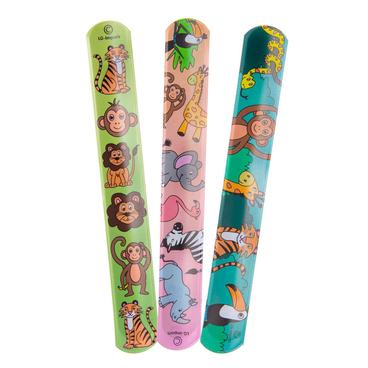Duckiez Slap-Armband mit wilden Tieren