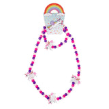 Duckiez Holzkette und Armband Einhorn