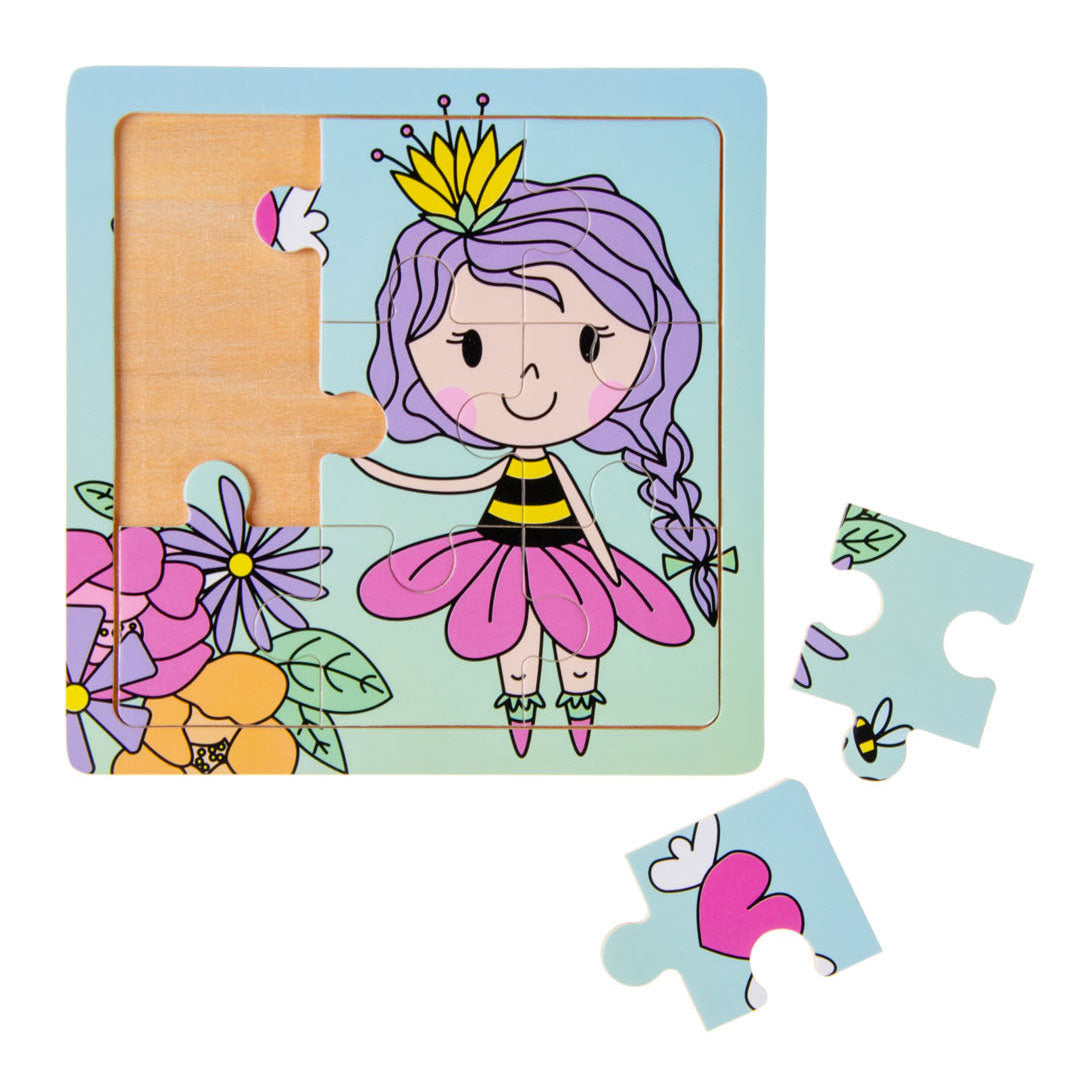 LG-Importer Holzpuzzel (Prinzessin, Unicorn oder Mermaid)
