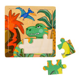 Puzzle de madera Duckiez (espacio, pirata o dinosaurio)