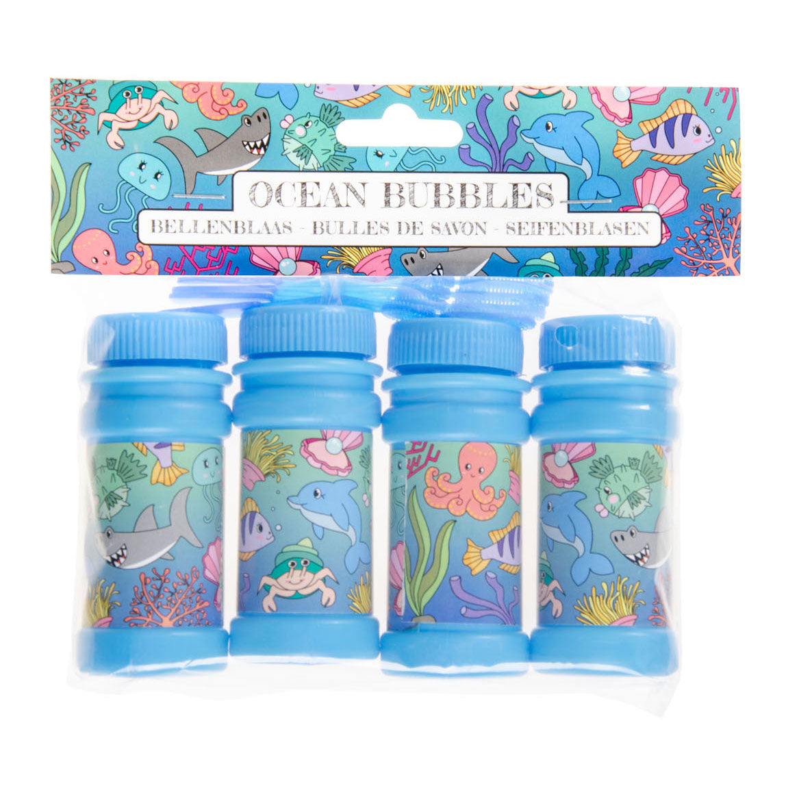 Duckiez bubble blower underwater world, 4x50ml