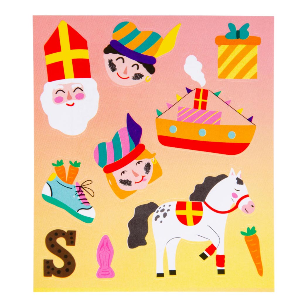 Duckiez samolepky Sinterklaas