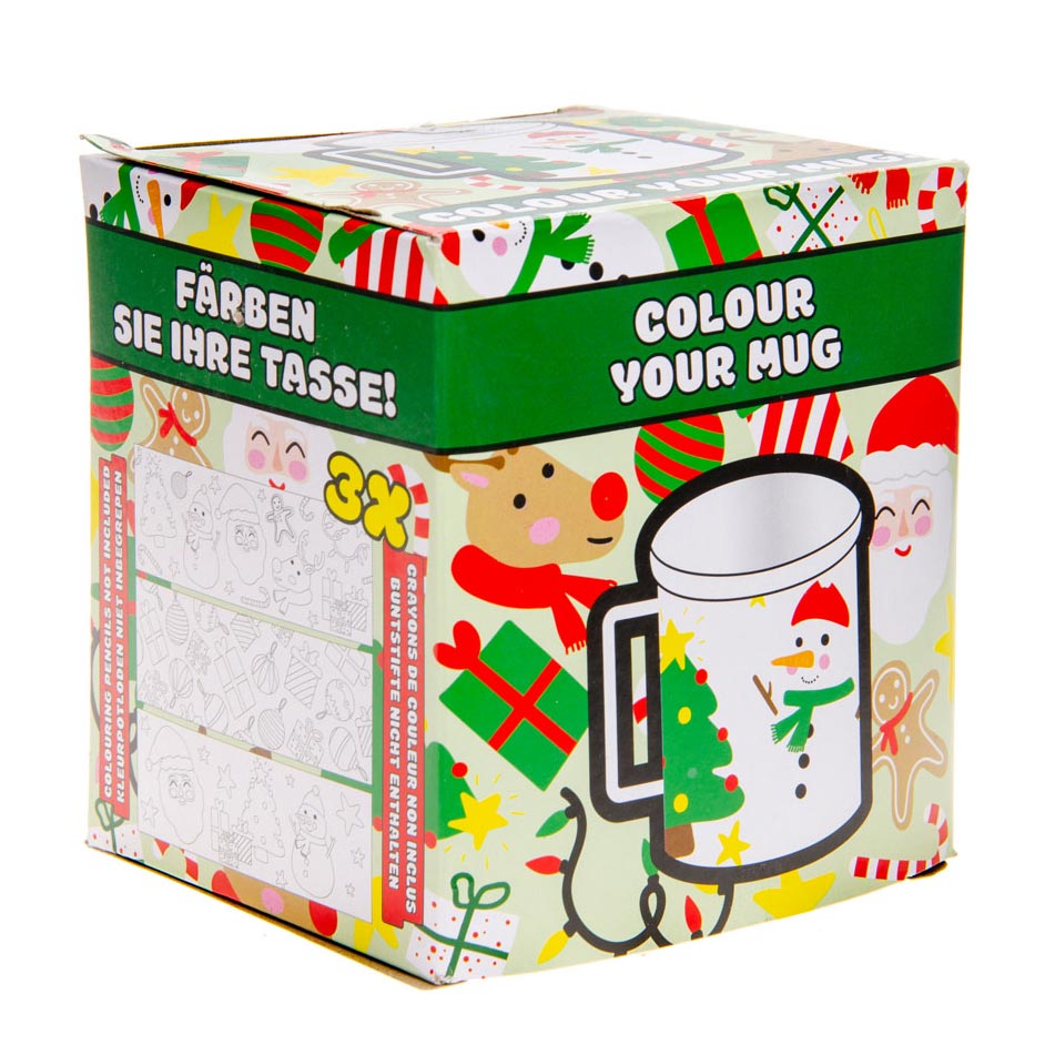 Color your own mug Christmas