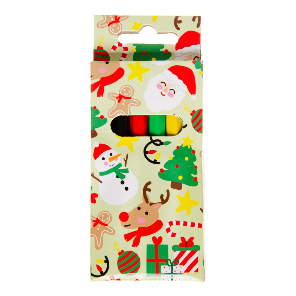 Lápices de color Duckiez Navidad, 6st.