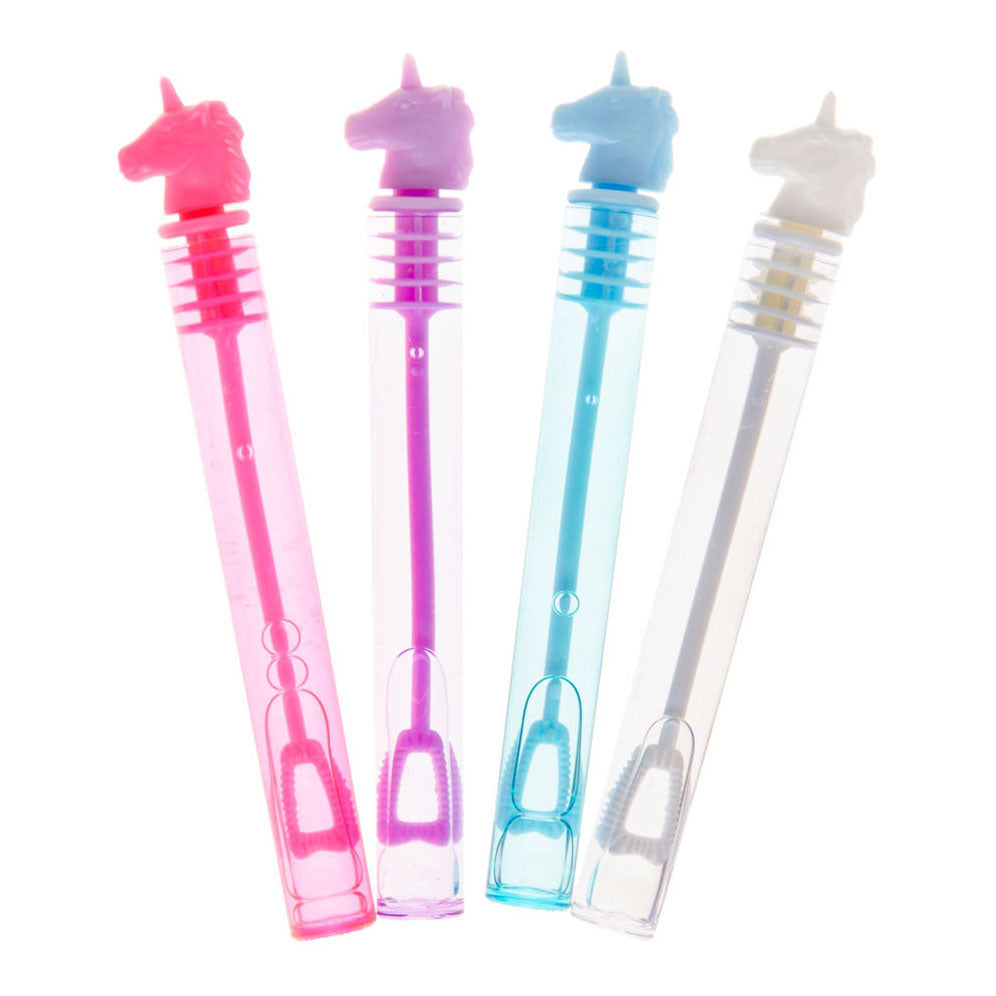 Soffiatori a bolle di unicorno Duckiez, 12 pz.