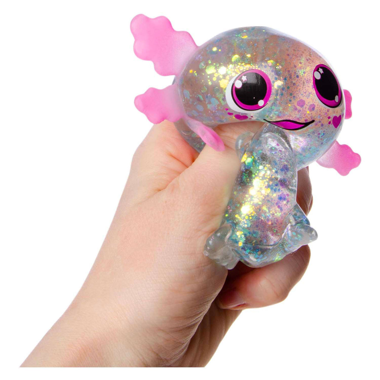 LG imports Squeeze Dier Axolotl Transparent