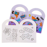 Duckiez coloring book with superhero stickers