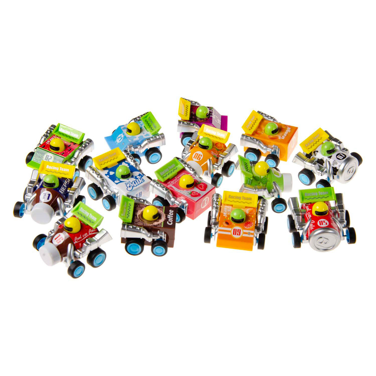 Duckiez pull back race car color