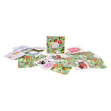Mini jogo de memorando Duckiez, animais de fazenda, 28 cartas