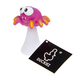 Duckiez pop up springende spin, 9,5 cm