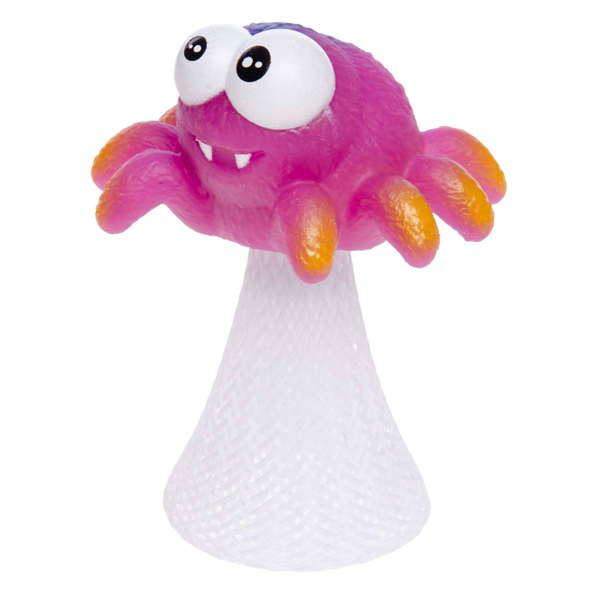Duckiez pop up springende spin, 9,5 cm